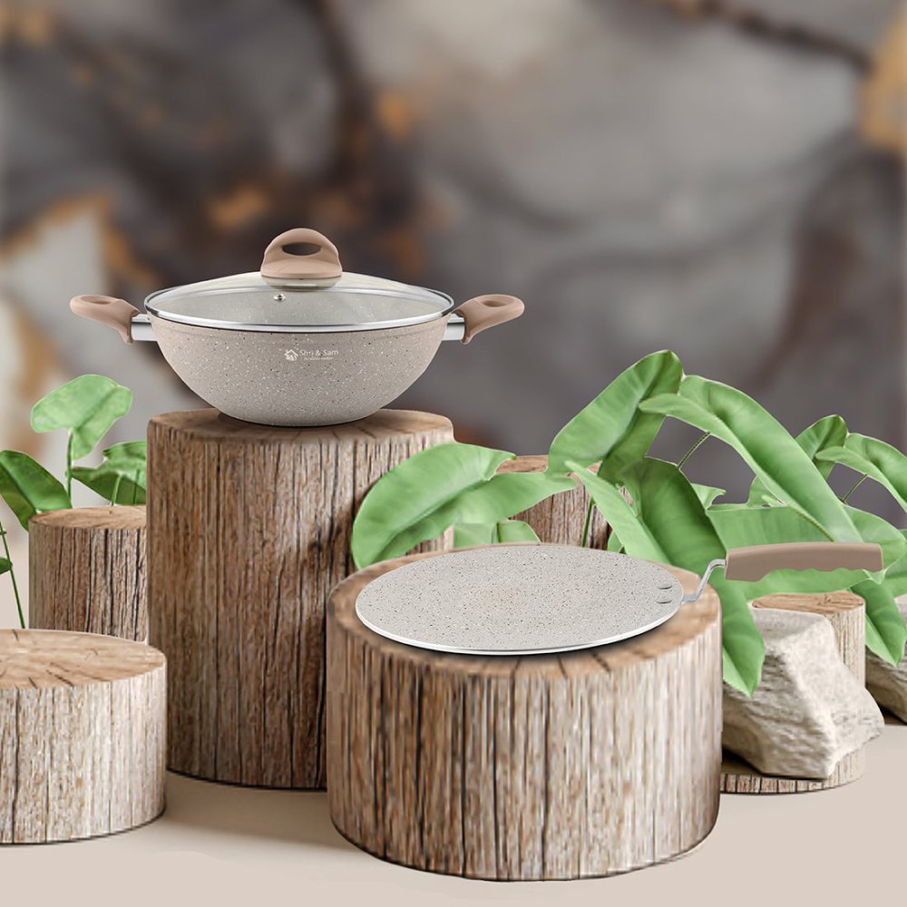 Aluminium 2 PCS Non - Stick STARTER Cookware Set Rockline