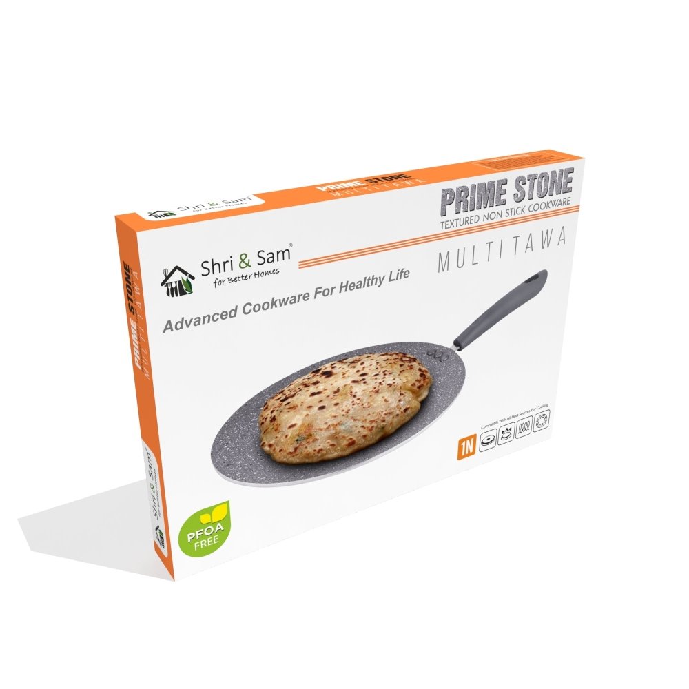Aluminium Non - Stick Multi Tawa Primestone