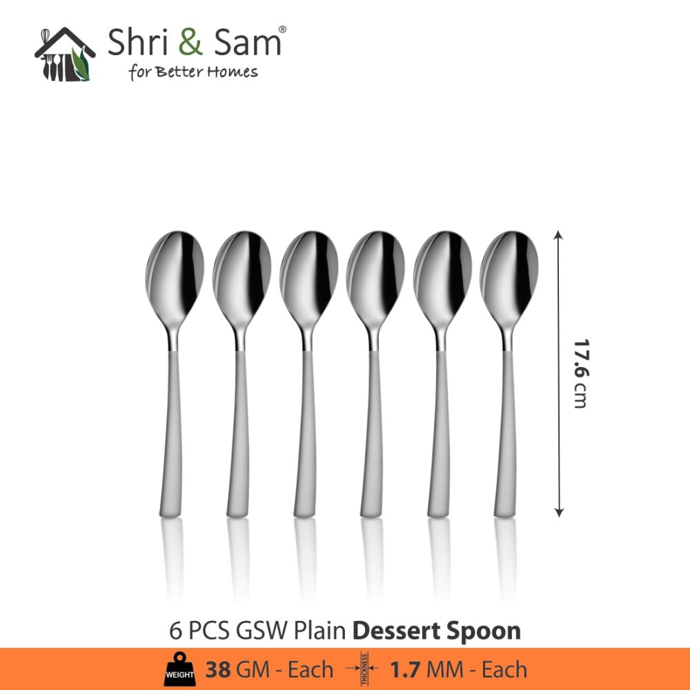 Stainless Steel 18 PCS Cutlery Set (without knife) GSW Plain