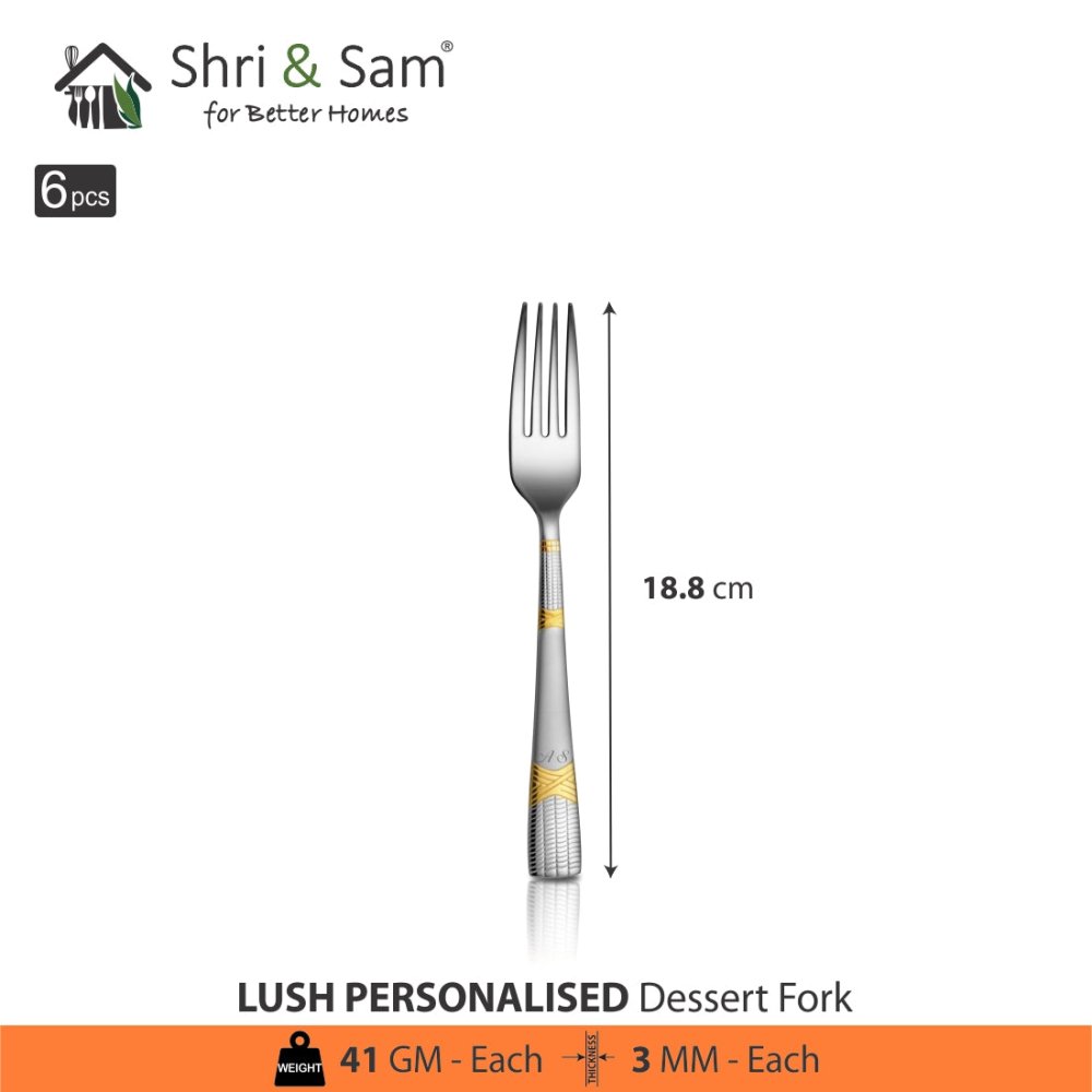 Stainless Steel 24 PCS Cutlery Set Lush (Customized)