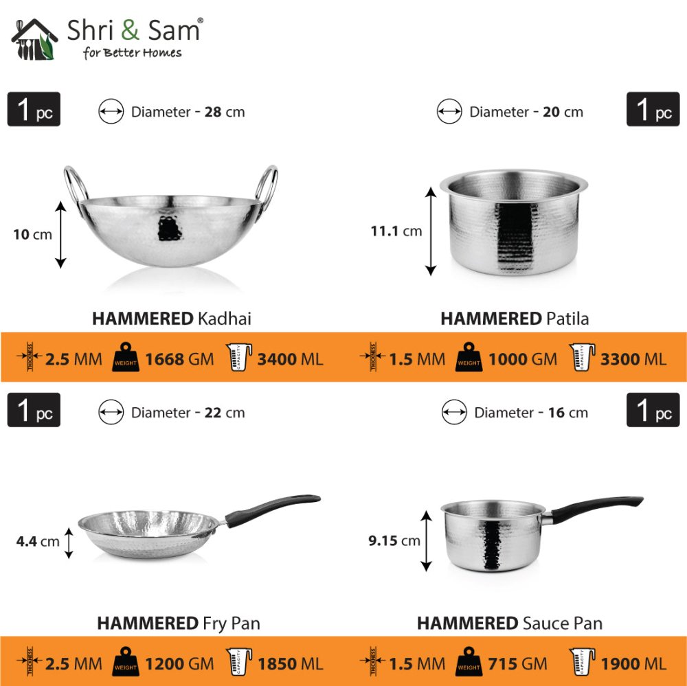 Stainless Steel Combo Akshara