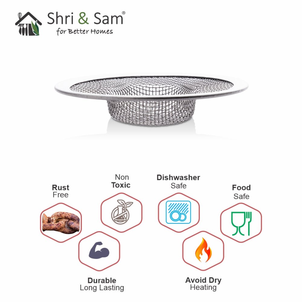 Stainless Steel Kitchen Basin Strainer