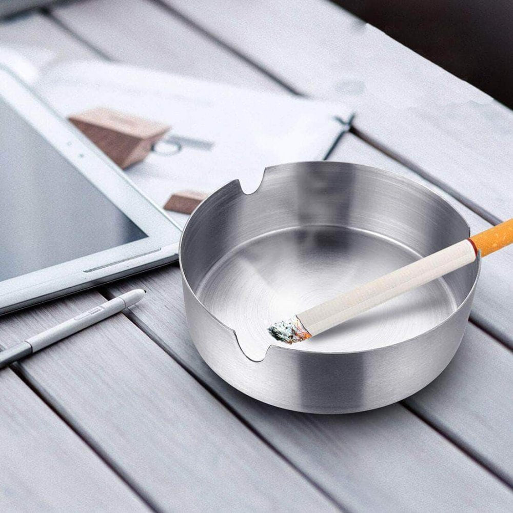 Stainless Steel Round Ashtray
