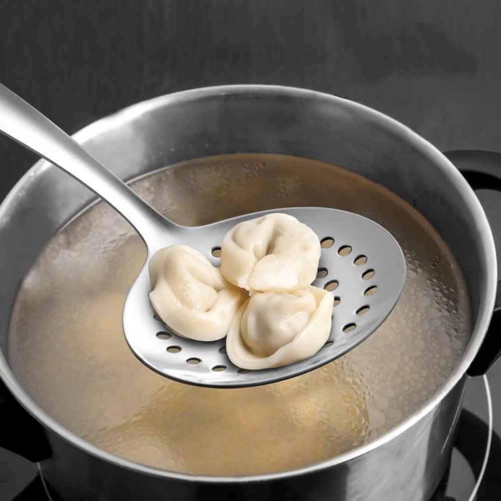 Stainless Steel Skimmer Server Pearl