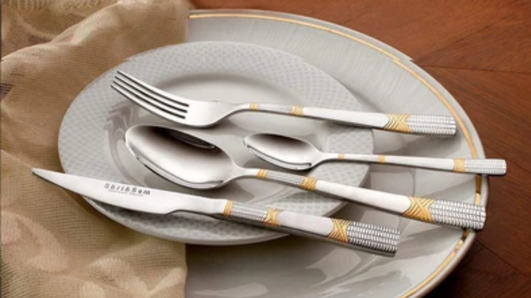 Use the right type of spoon and fork for Food and Beverage Service