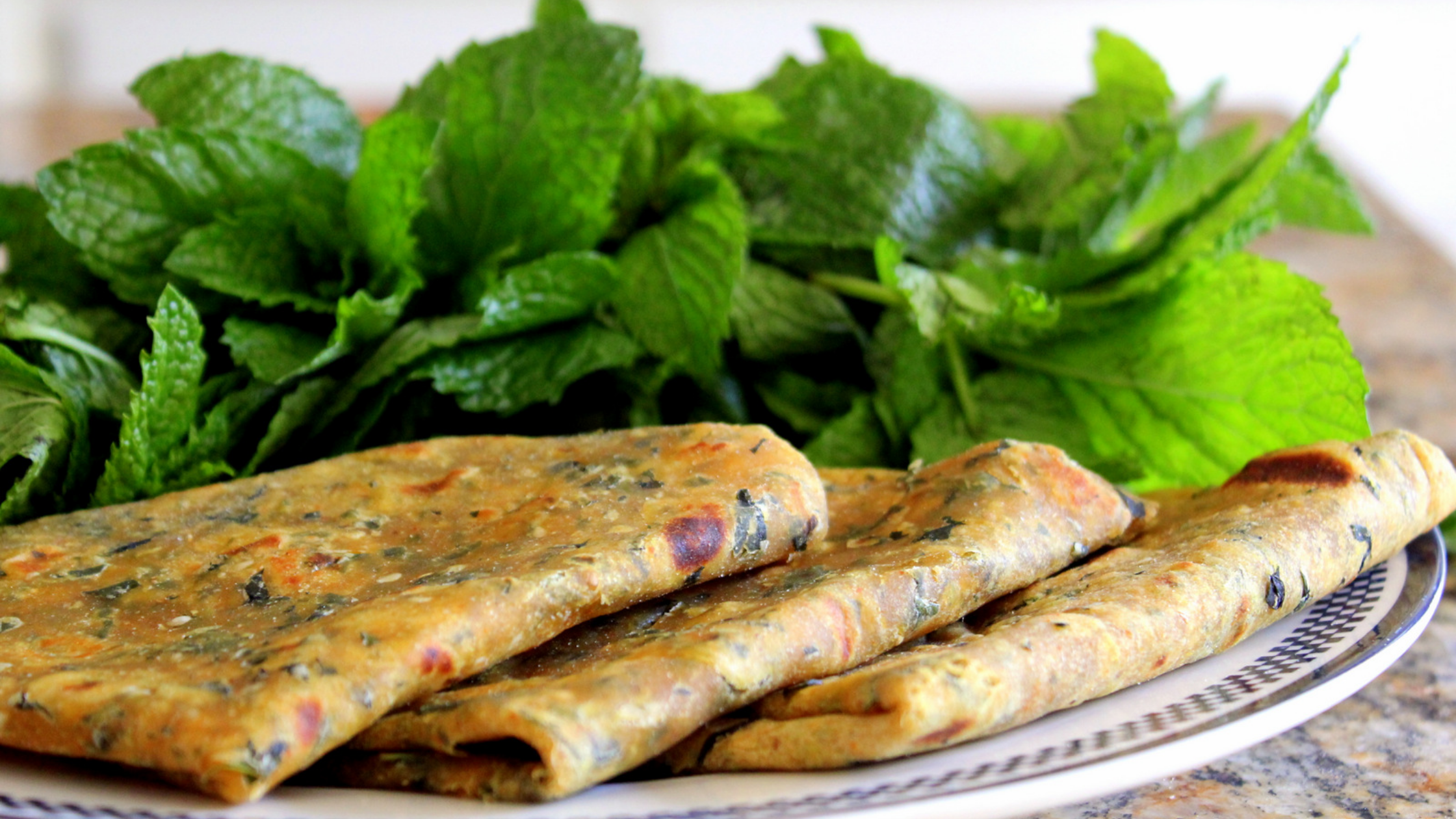 Spinach Parantha / Palak Parantha