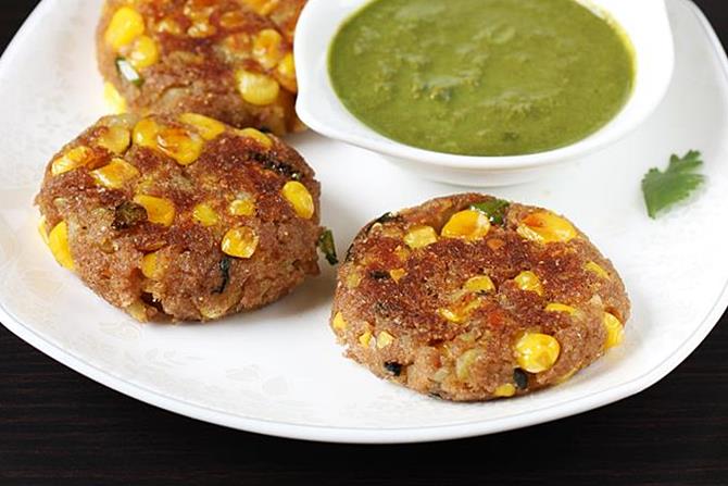 Corn Cutlets (Corn Fritters) Recipe