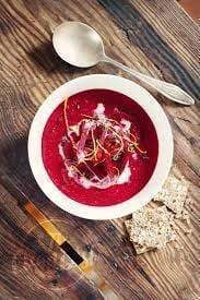 Coconut and Beetroot Soup