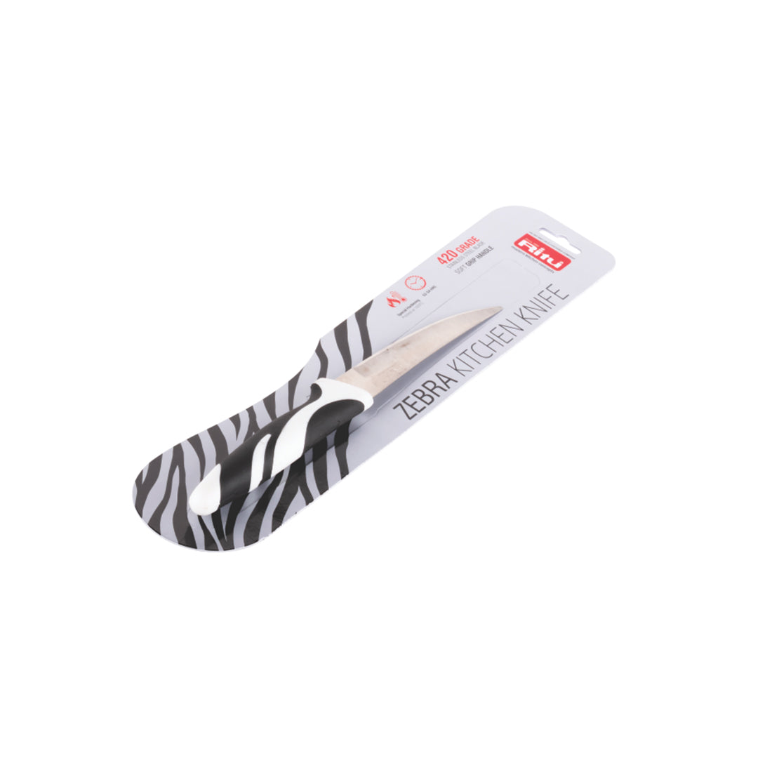 Zebra Kitchen Knife - III