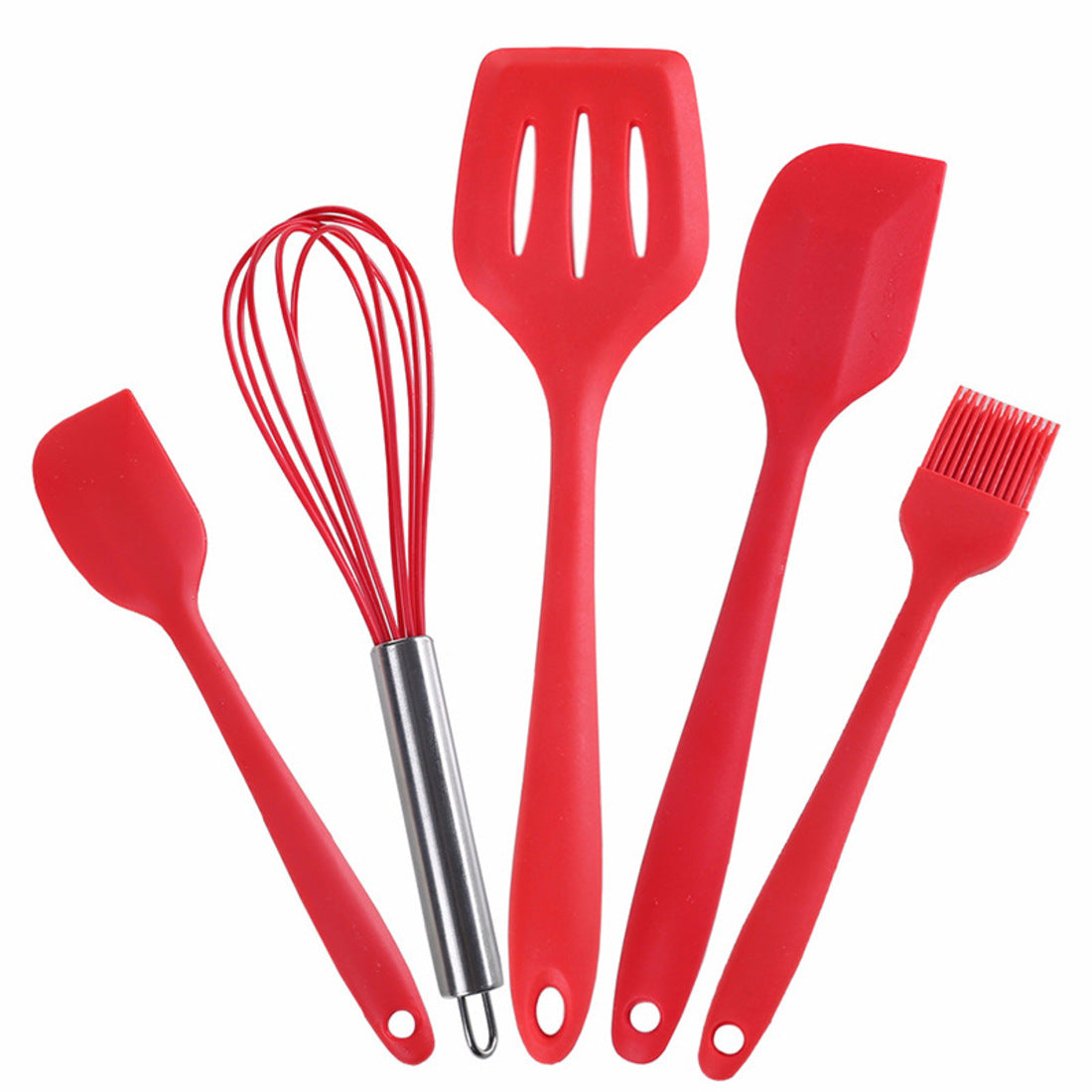 5 PCS Silicon Kitchen Tool Set