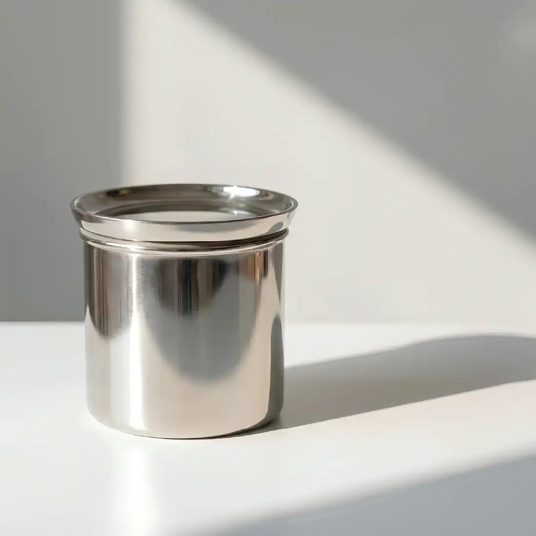 Stainless Steel Canister with Air-Tight SS Lid – Premium Storage Container