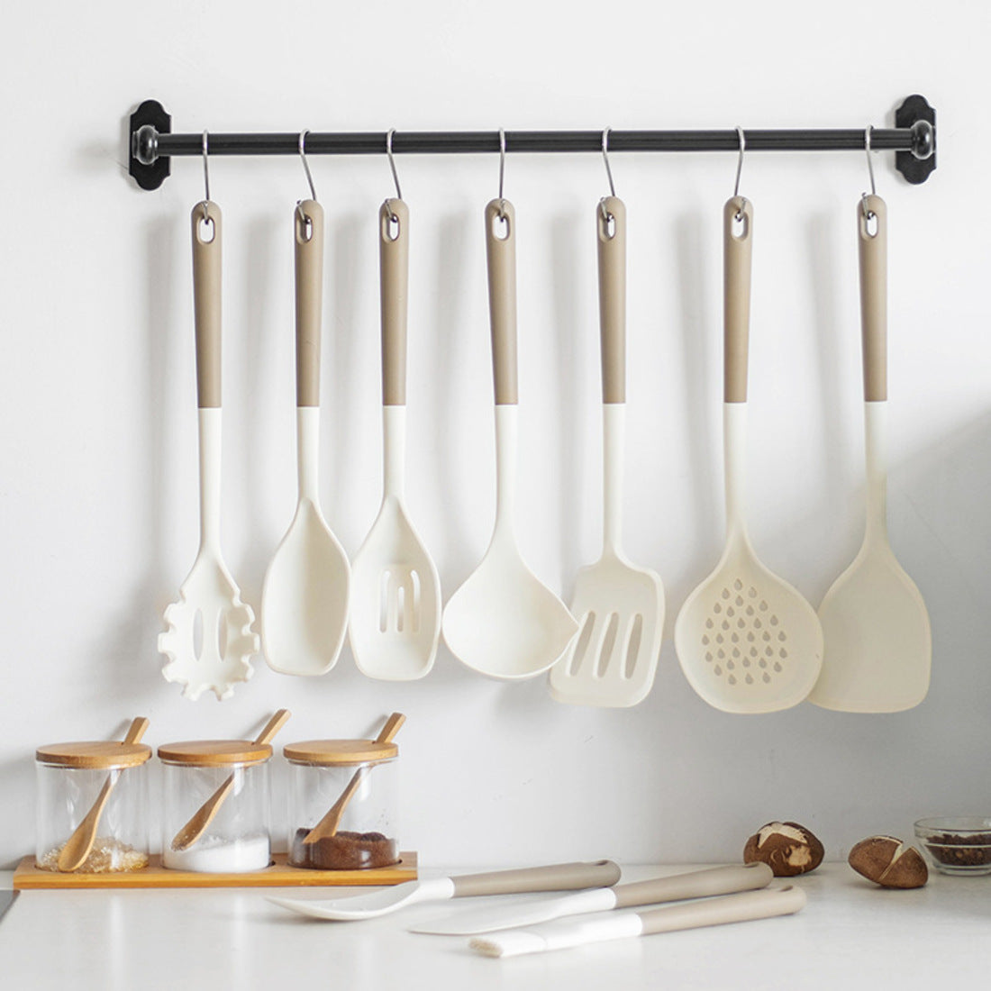 10 PCS Silicon Kitchen Tool Set