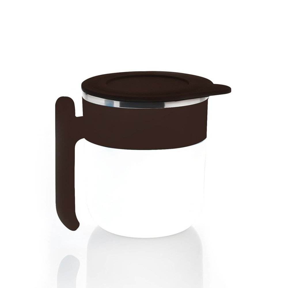 2 - Tone Coffee Mug with Lid