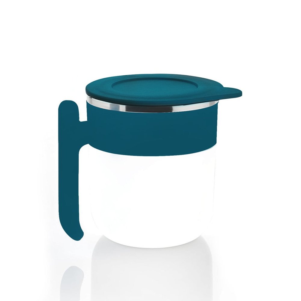 2 - Tone Coffee Mug with Lid