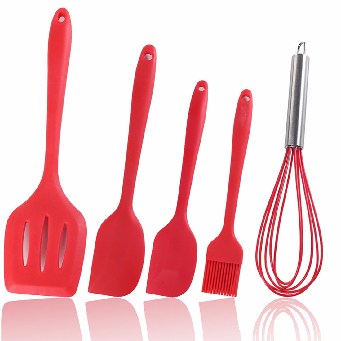 5 PCS Silicon Kitchen Tool Set