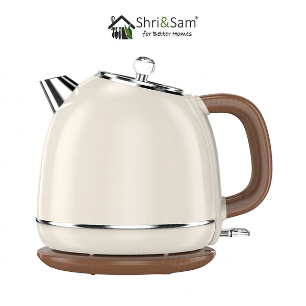 Stainless Steel Double Wall Electric Kettle 1.7L with SS 304