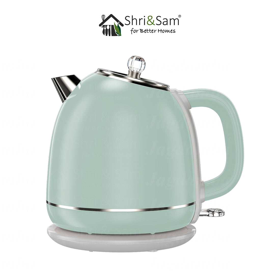 Stainless Steel Double Wall Electric Kettle 1.7L with SS 304