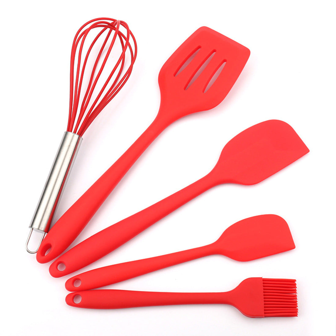 5 PCS Silicon Kitchen Tool Set