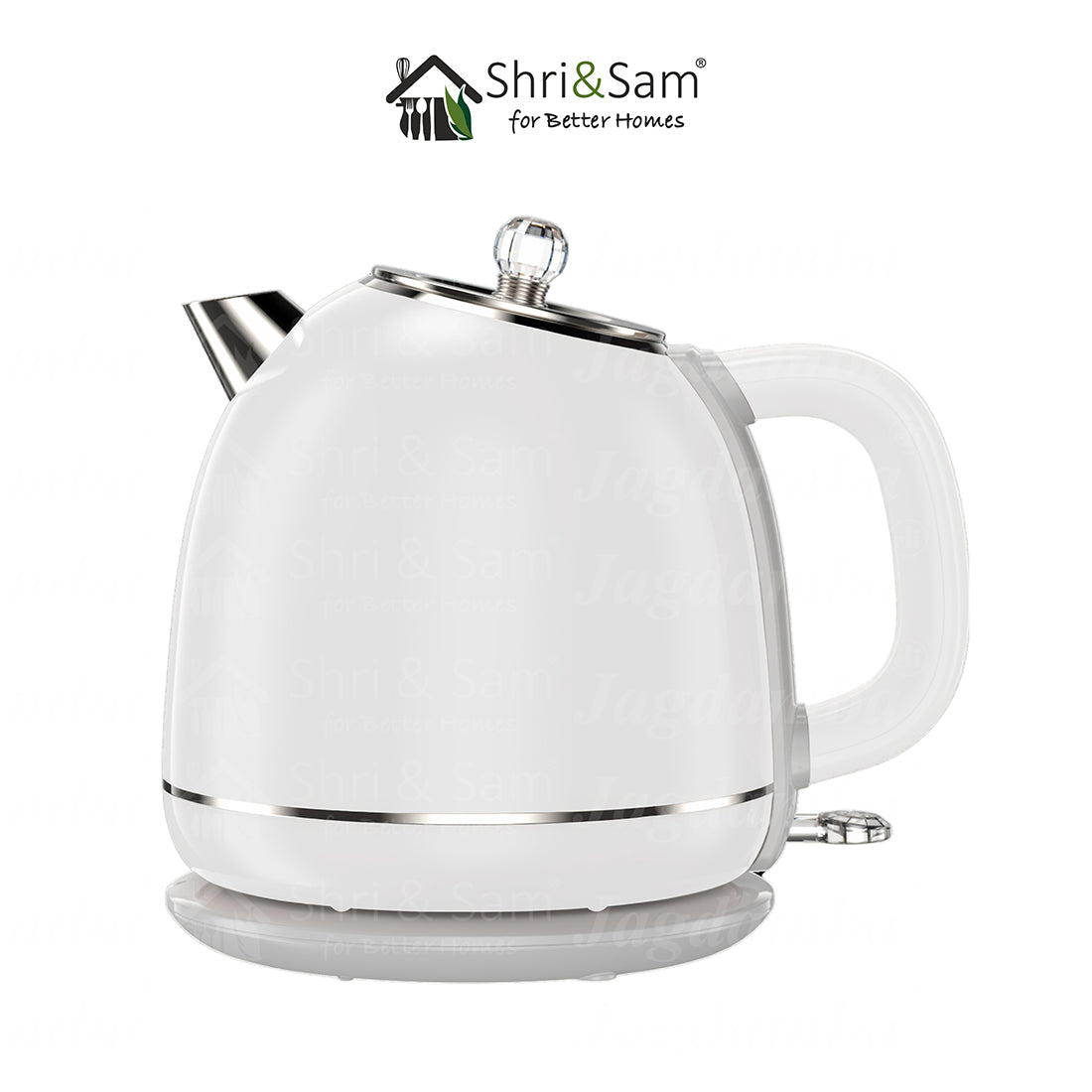 Stainless Steel Double Wall Electric Kettle 1.7L with SS 304