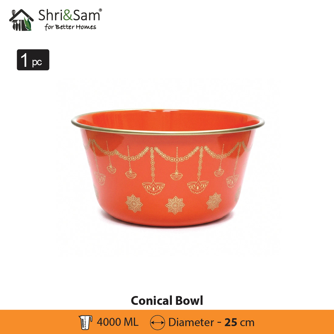 Enamel-Coated MS Utility Set