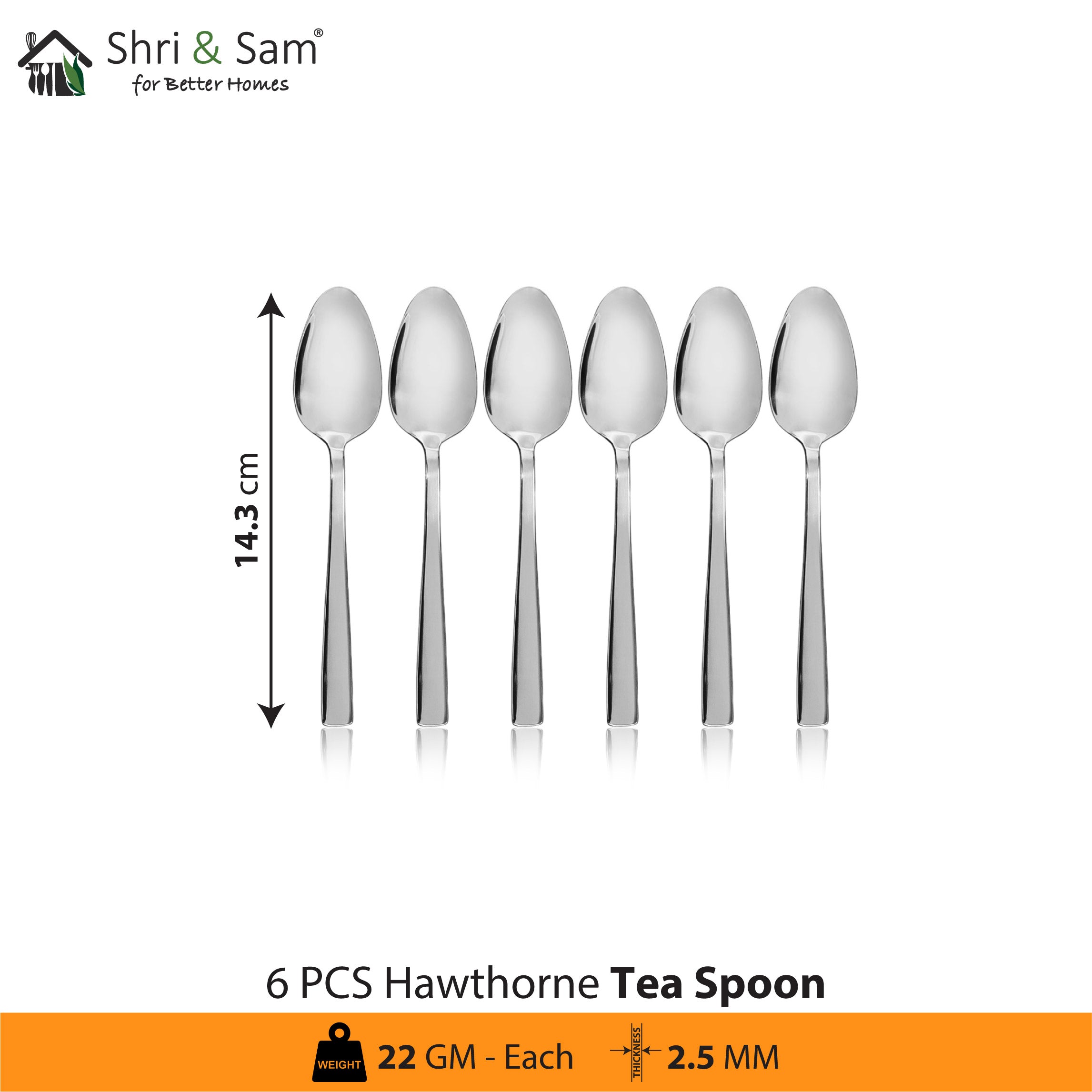 Stainless Steel 24 PCS Cutlery Set Hawthrone