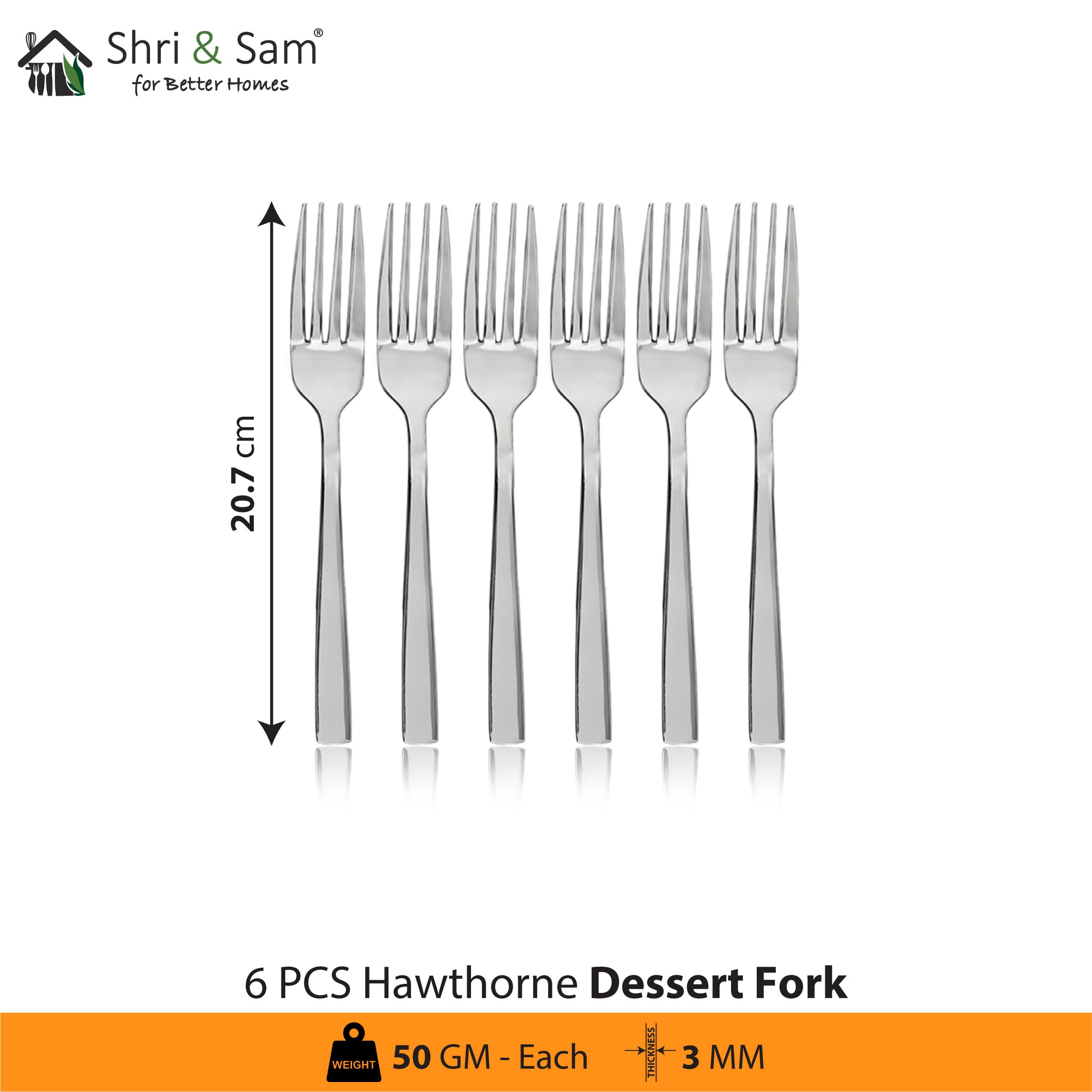 Stainless Steel 24 PCS Cutlery Set Hawthrone