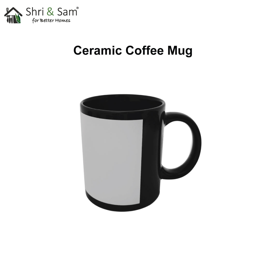 Ceramic Coffee Mug - Black