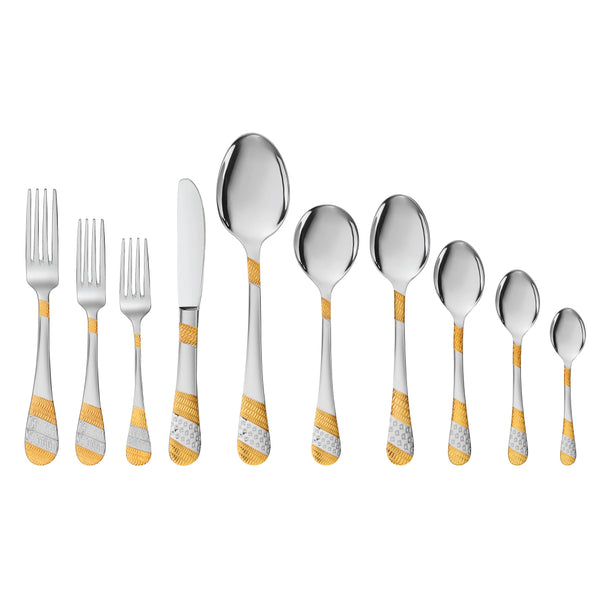 Stainless Steel Cutlery Fiona Gold