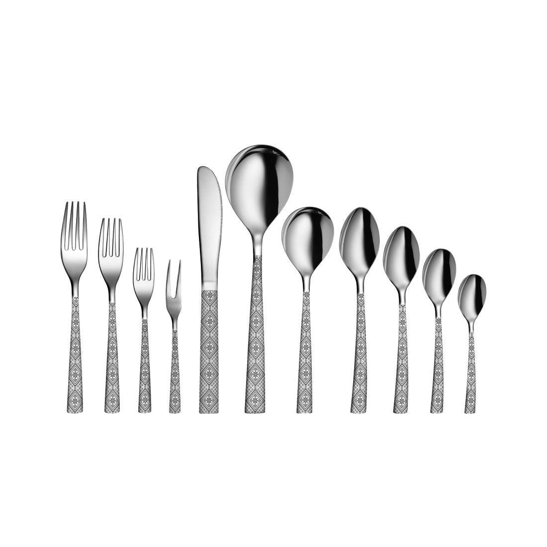 Stainless Steel Cutlery with Laser GSW Shiny