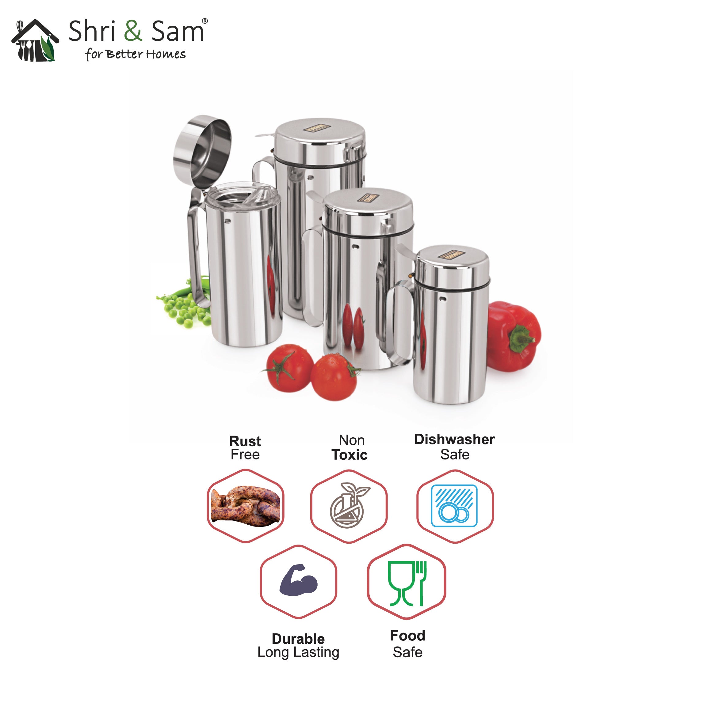 Stainless Steel Oil Dispenser