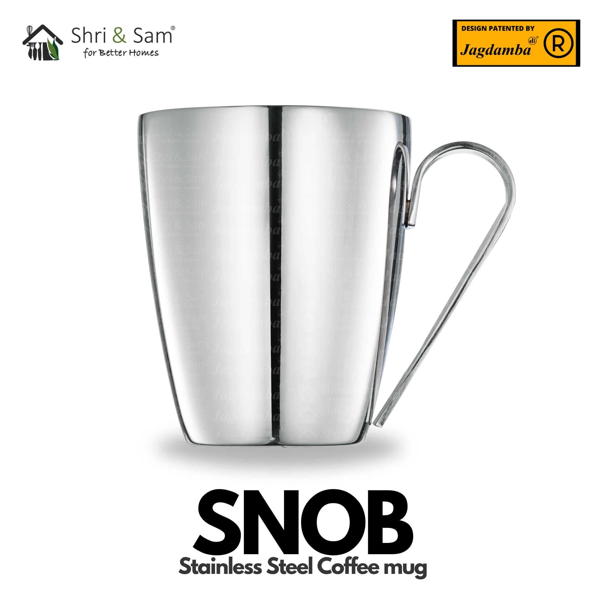 SNOB Stainless Steel Coffee Mug