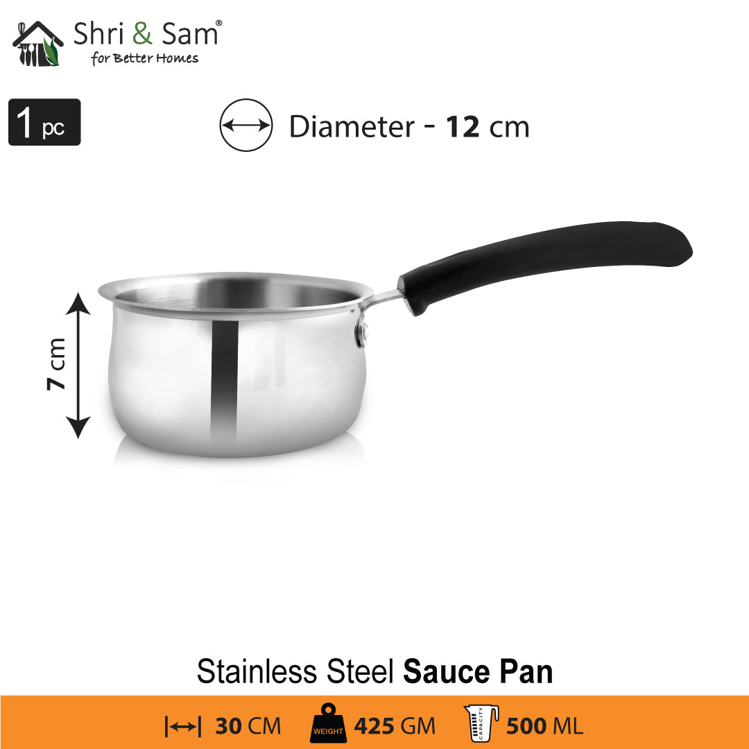 Stainless Steel Sauce Pan Belly