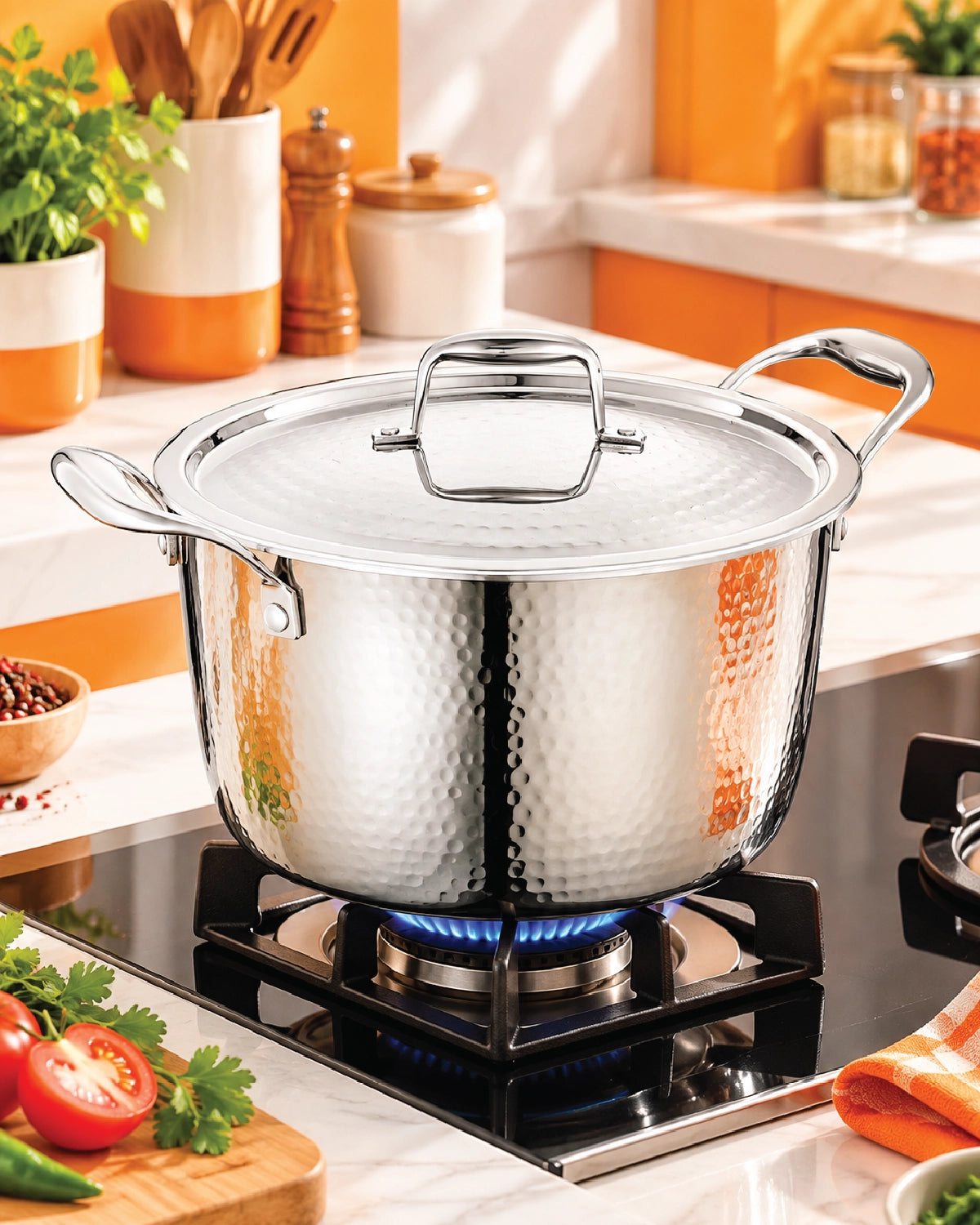 Hammered Casseroles