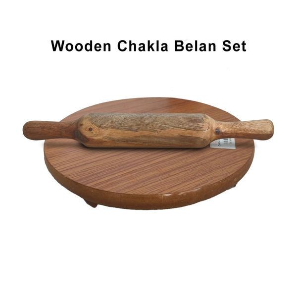 Wooden Chakla Belan Set