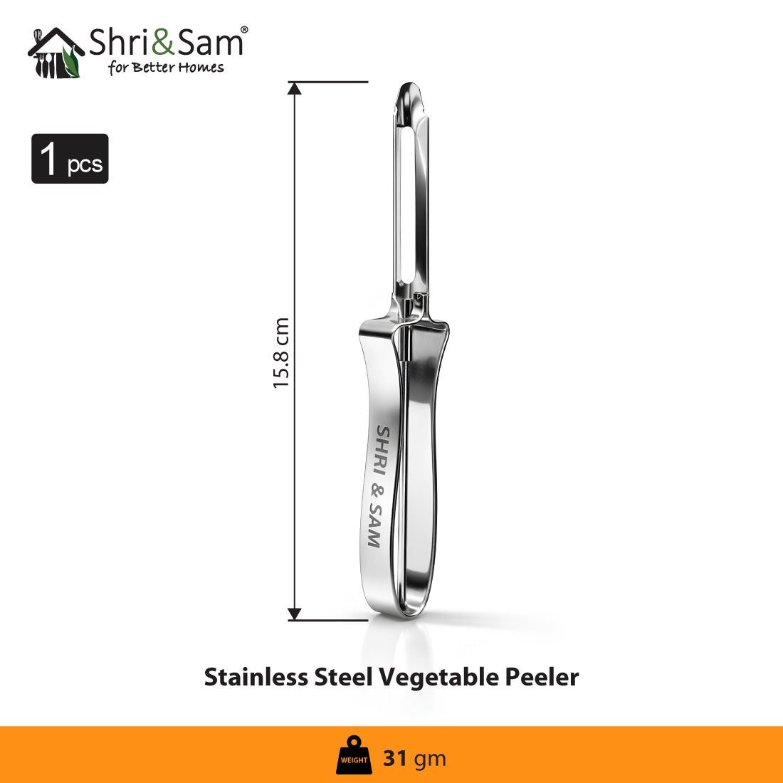 Stainless Steel Fruit and Vegetable Peeler
