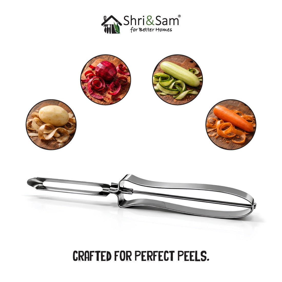 Stainless Steel Fruit and Vegetable Peeler
