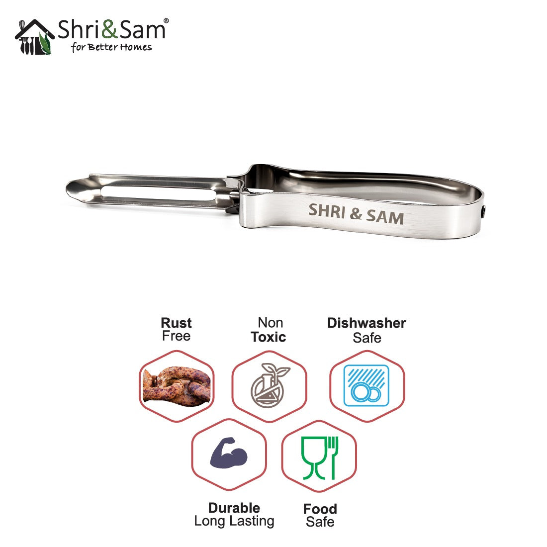 Stainless Steel Fruit and Vegetable Peeler