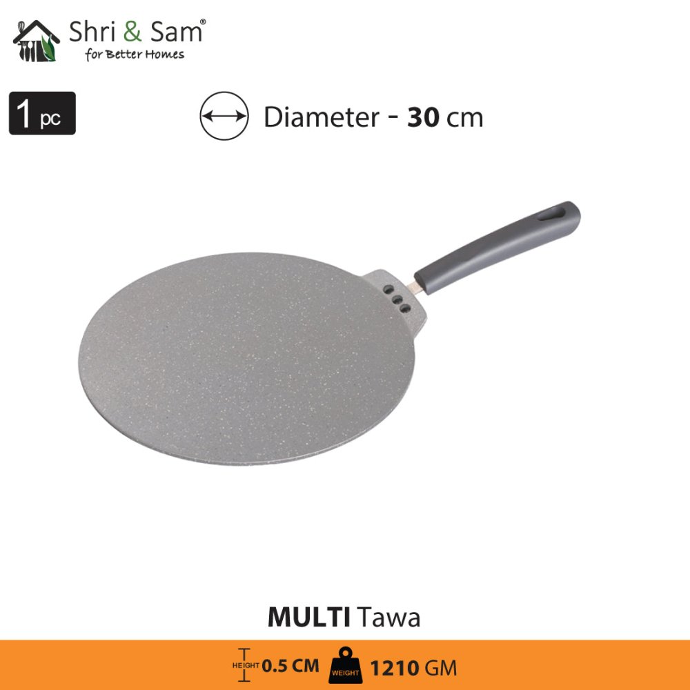 Aluminium Non - Stick Multi Tawa NEW Primestone