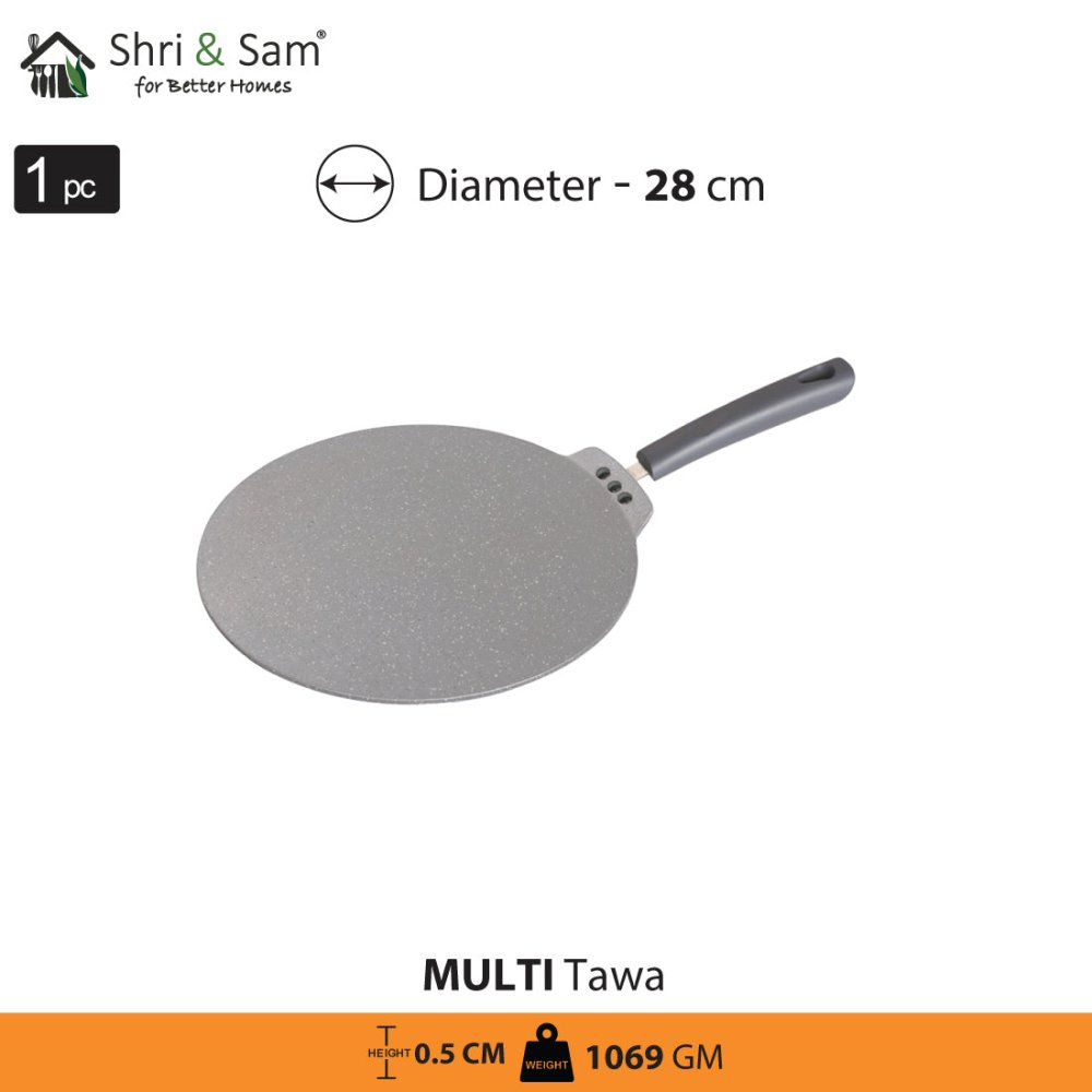 Aluminium Non - Stick Multi Tawa NEW Primestone