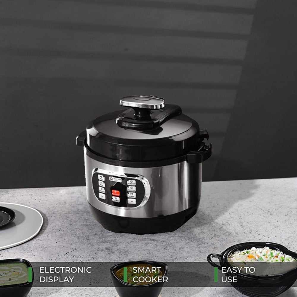 Electric Pressure Cooker 3L with 6 - in - 1 Functions