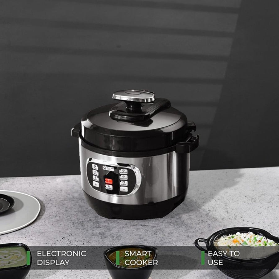 Electric Pressure Cooker 3L with 6 - in - 1 Functions