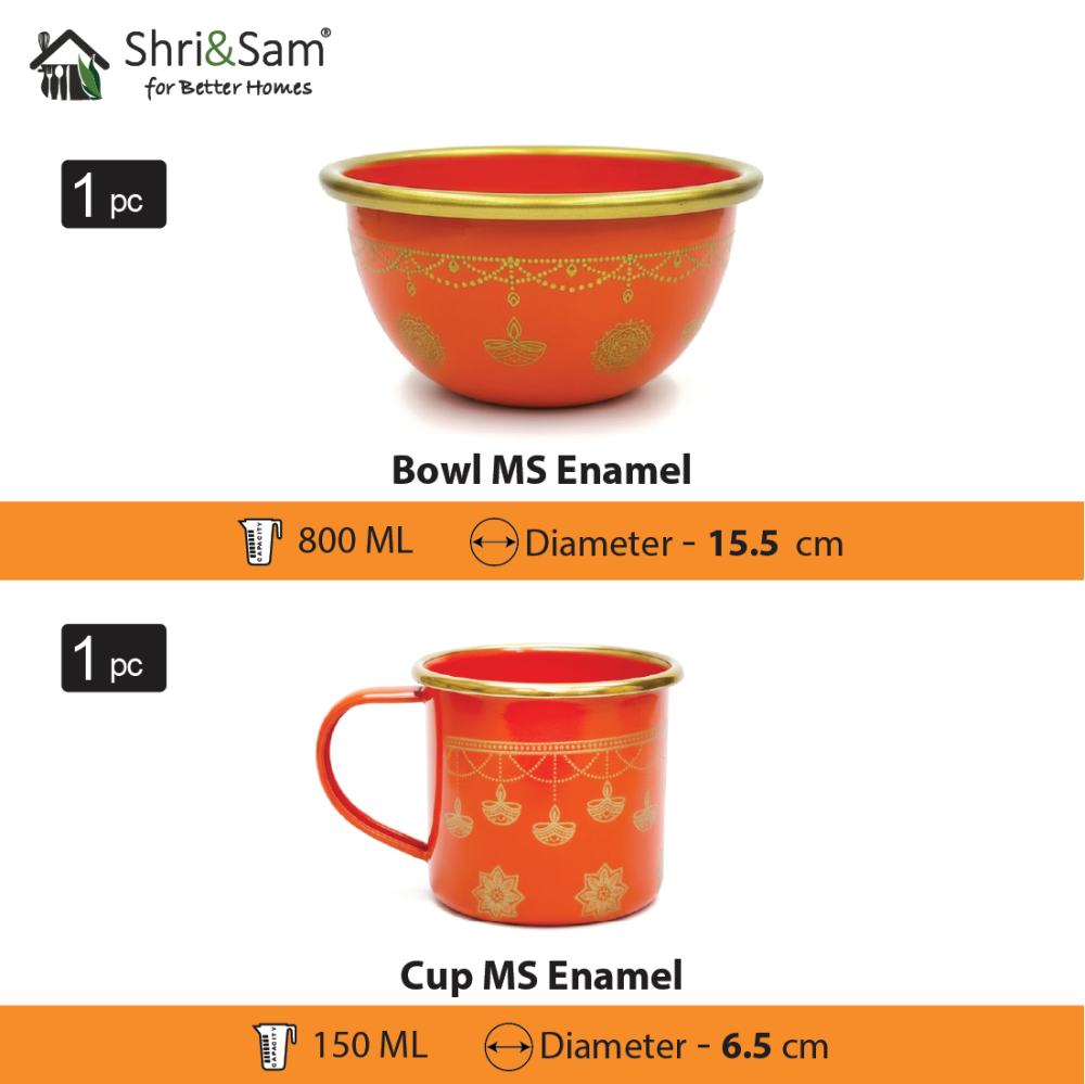 Enamel - Coated MS Utility Set