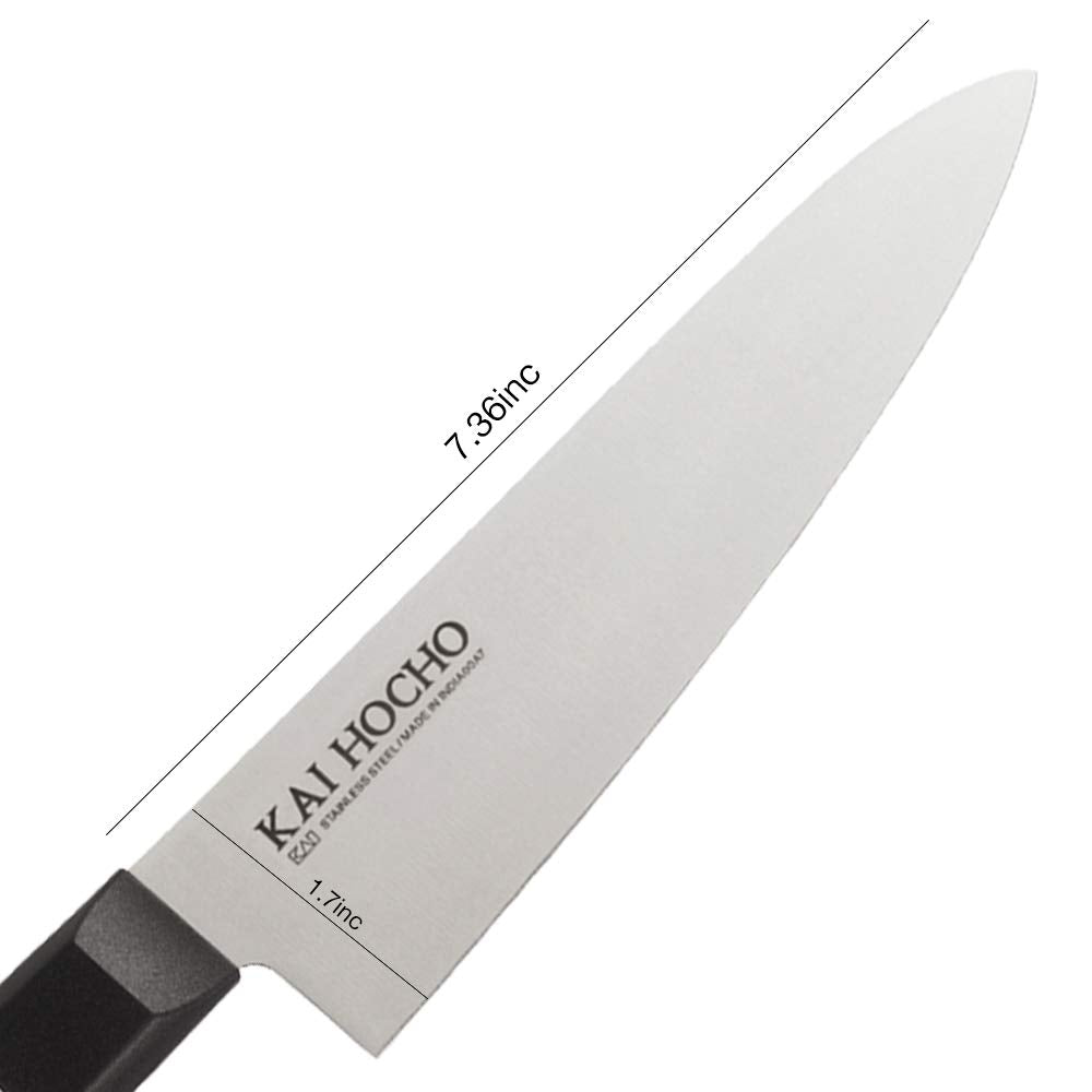 KAI Premium Knife Set - [Chef Knife 18.7cm, Santoku Knife 17.2cm and Santoku Small Knife 14.2cm]