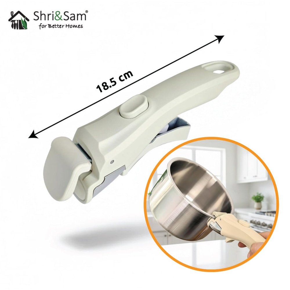 Premium Detachable Handle for Cookware with Heat - Resistant & Secure Locking Grip