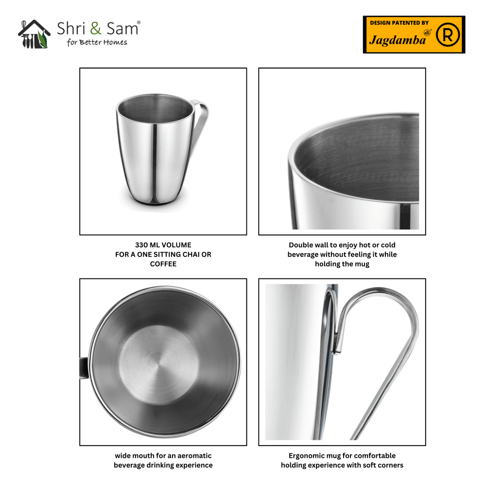 SNOB Stainless Steel Coffee Mug