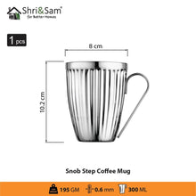 SNOB Step Stainless Steel Coffee Mug