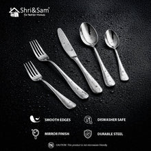 Stainless Steel 20 PCS Cutlery Set (4 Pcs Tea Spoon, 4 Pcs Dessert Spoon, 4 Pcs Dessert Fork, 4 Pcs Salad Fork, and 4 Pcs Dessert Knife) Classic