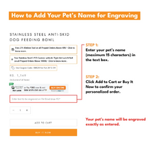 Stainless Steel Anti - Skid Dog Feeding Bowl