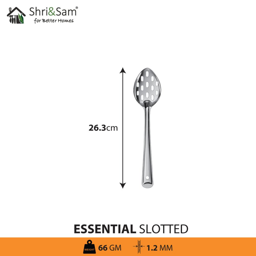 Stainless Steel Basting Spoon Slotted Essential
