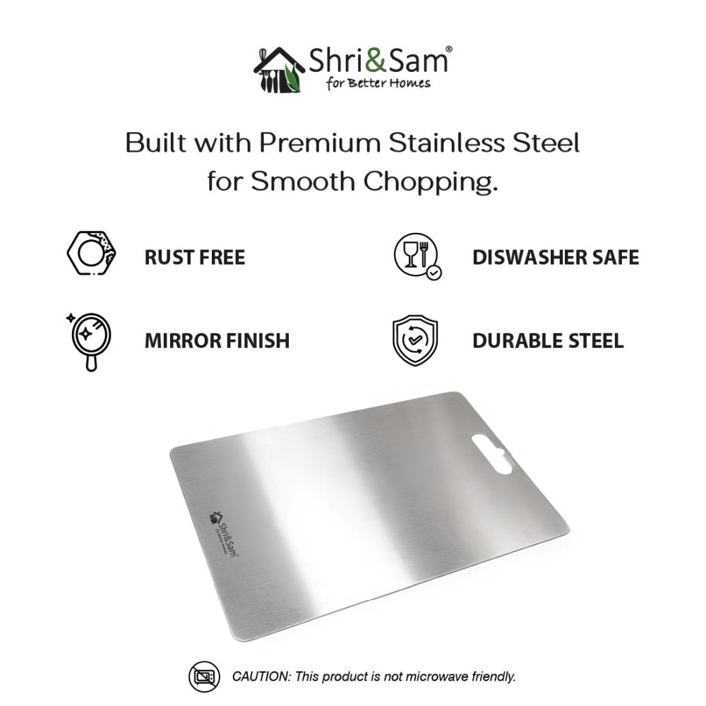 Stainless Steel Chopping Board